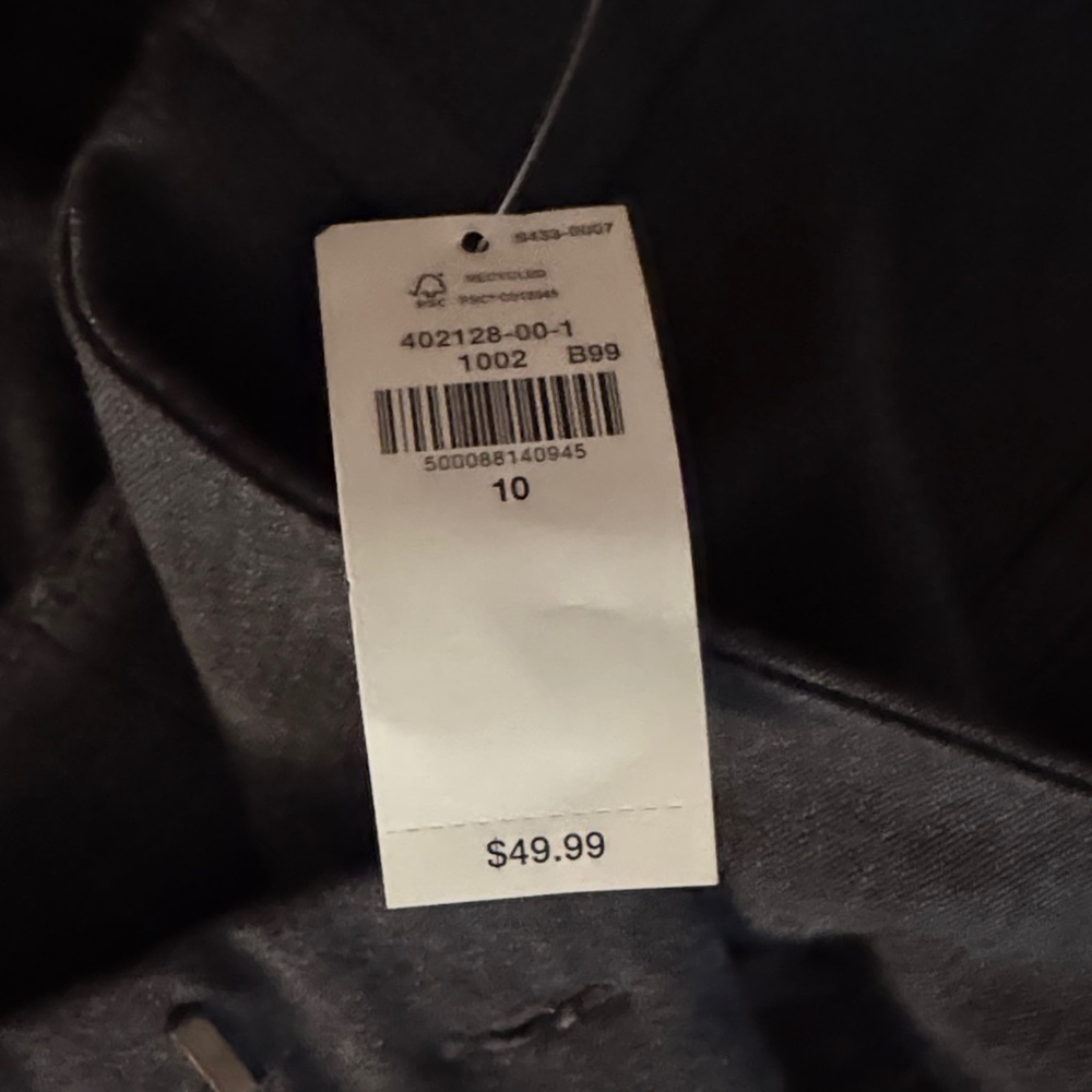 Old Navy Pixie Flare Charcoal Full Length Dress Pants - Picture 11 of 11